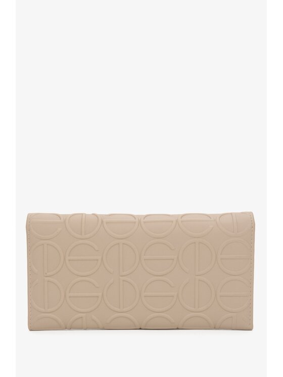 Estro Estro Portafoglio grande da donna ER00116597 Beige