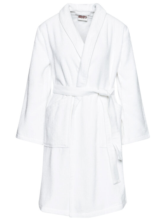 KENZO Kenzo Accappatoio Iconic Bianco