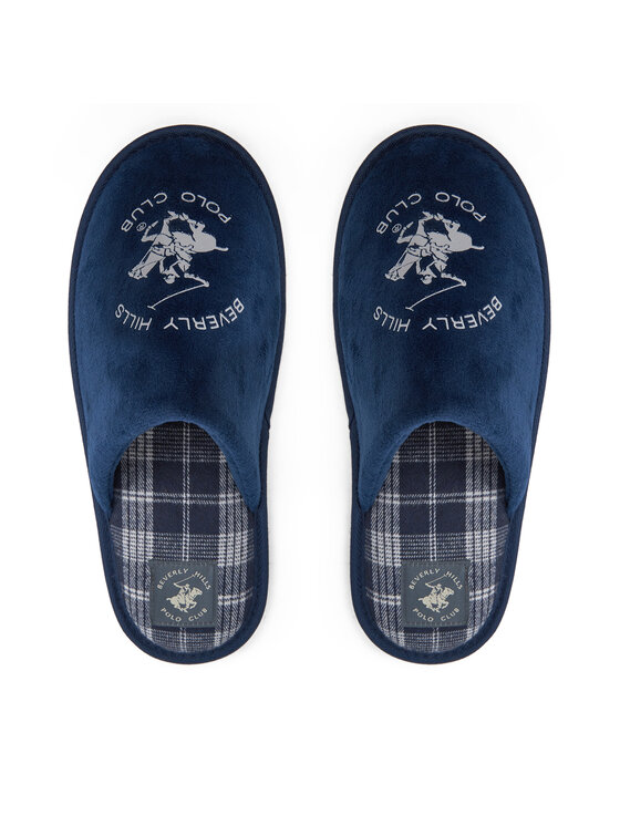 Beverly Hills Polo Club Beverly Hills Polo Club Παντόφλες Σπιτιού P4194525 Σκούρο μπλε