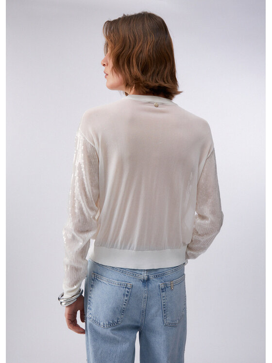 Liu Jo Liu Jo Cardigan WA6530MA68RP9691 Viola Regular Fit