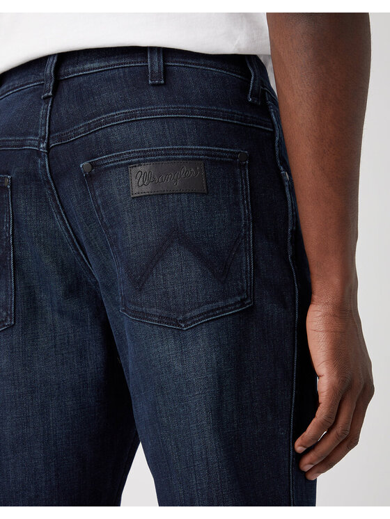 Wrangler Wrangler Jeansy RIVER Niebieski Straight Fit