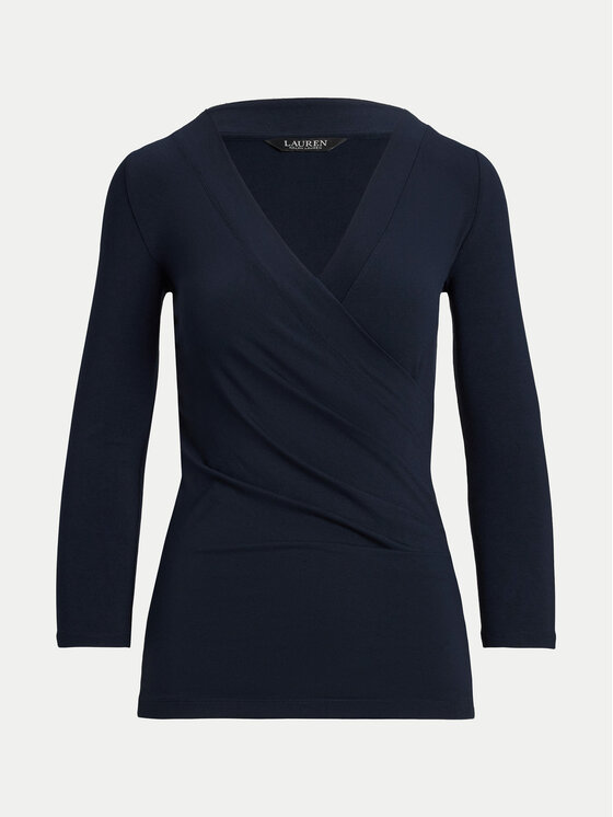 LAUREN RALPH LAUREN LAUREN RALPH LAUREN Blúz 200824366023 Sötétkék Slim Fit