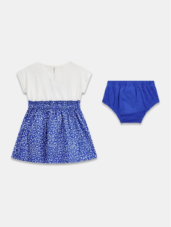 Guess Kids Guess Kids Každodenní šaty 181326 Světle modrá Classic Fit