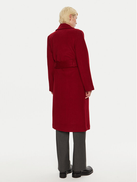 2NDDAY 2NDDAY Wollmantel Liviana 2245132514 Rot Oversize