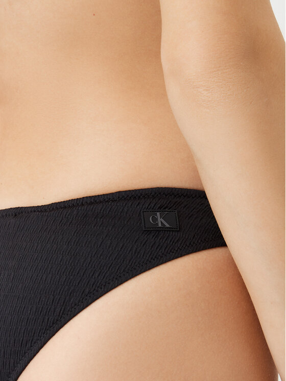 Calvin Klein Swimwear Calvin Klein Swimwear Bikini pezzo sotto KW0KW02729 Nero