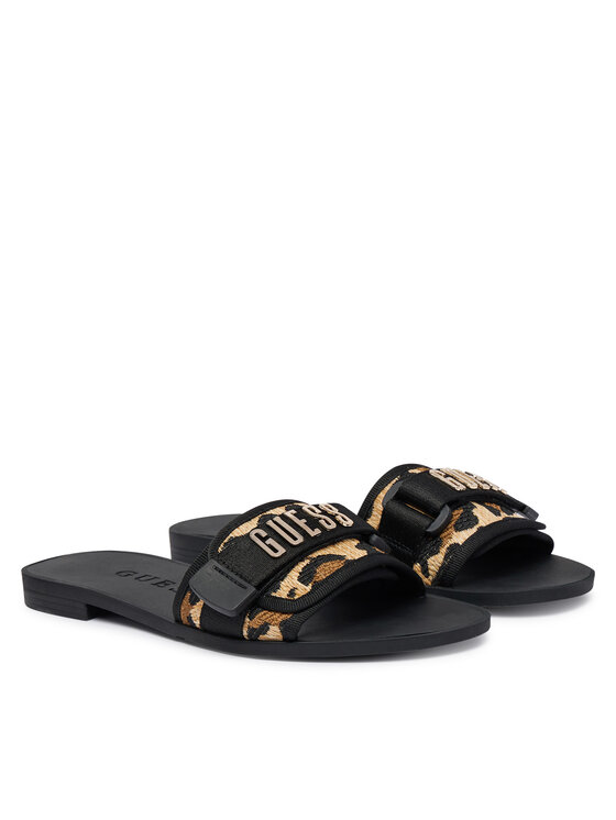 Guess Guess Шльопанці FLJEL5 FAB03 Чорний