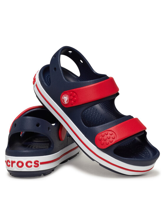 Crocs Crocs Sandały Crocband Cruiser Sandal Kids 209423 Granatowy