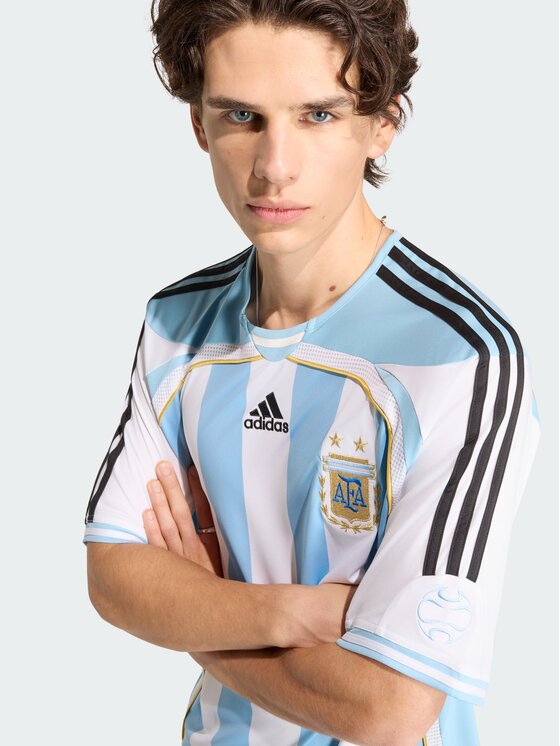 adidas adidas Koszulka techniczna Argentyna Biały Regular Fit