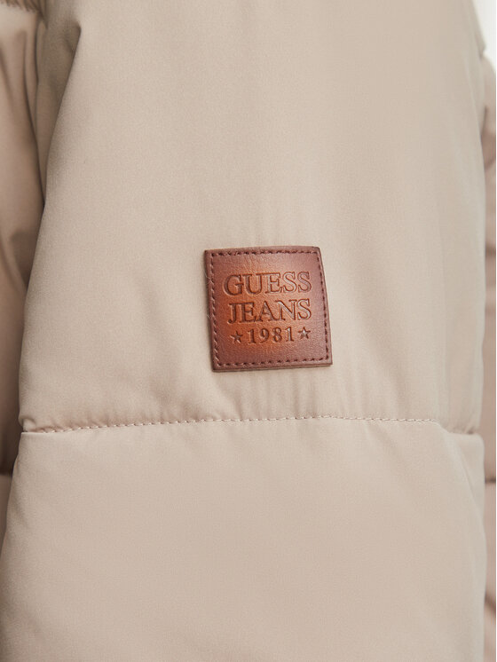 Guess Jeans Guess Jeans Зимова куртка W6BL32 W3798 Темно-бежевий Regular Fit