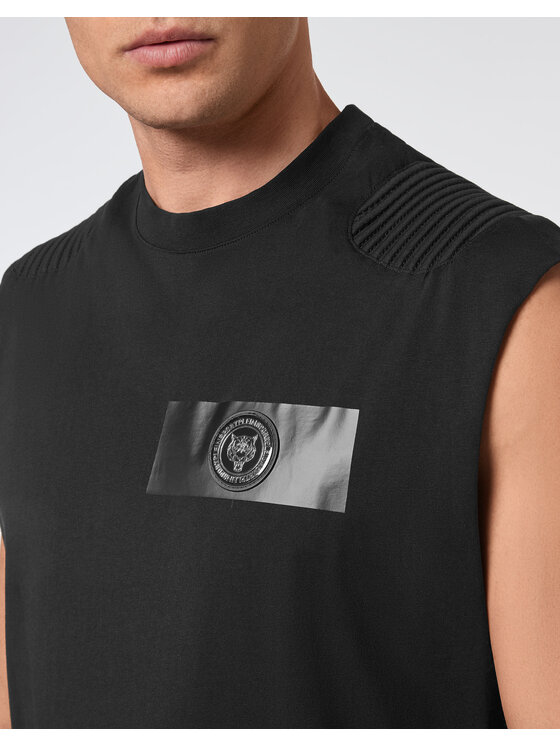 Plein Sport Plein Sport T-Shirt 1011 Czarny Regular Fit
