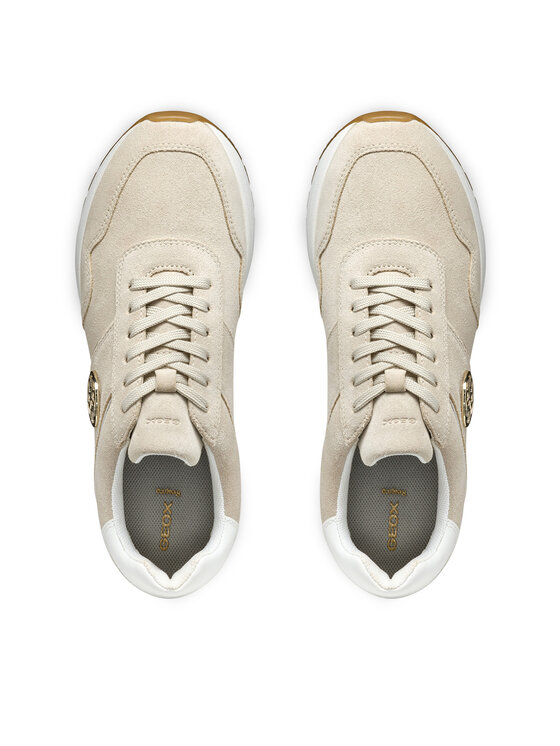 Geox Geox Snīkeri D New Kency D55MZA 022BN CH62L Bēšs