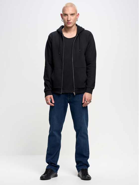 BIG STAR BIG STAR Top dero_906 Czarny Slim Fit