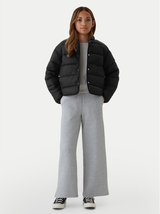 Gap Gap Μπουφάν μεταβατικό 524053-00 Μαύρο Regular Fit