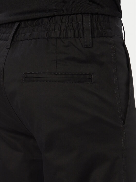 HUGO HUGO Kalhoty z materiálu Cino261 50567278 Černá Straight Fit