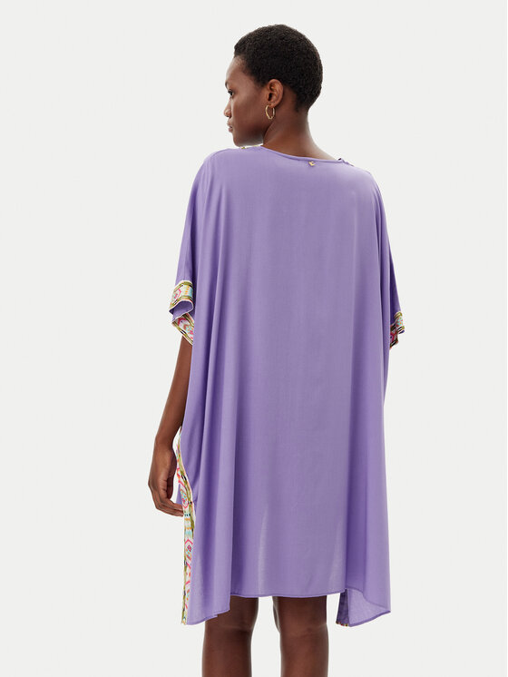 LOLA CASADEMUNT LOLA CASADEMUNT Tunika LS2516056 Fioletowy Relaxed Fit
