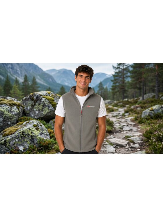 Geographical Norway Geographical Norway Polar WZ4424H/GN-DARK GREY Szary Reglan Fit