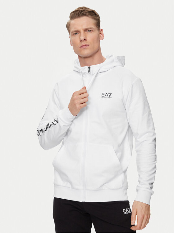 Emporio armani white sweatshirt new arrivals