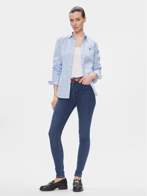 Tommy Hilfiger Tommy Hilfiger Blugi Harlem WW0WW40647 Bleumarin Skinny Fit
