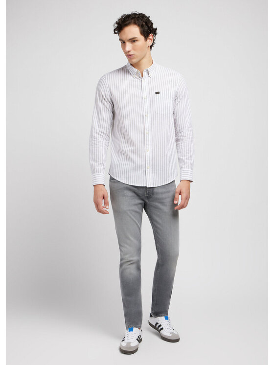 Lee Lee Camicia LEE BUTTON DOWN Bianco Regular Fit