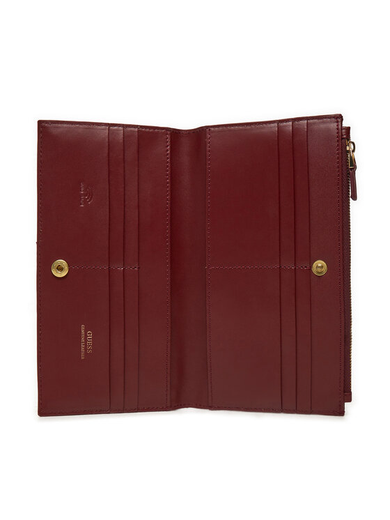 Guess Guess Velika ženska denarnica RW1694 P4401 Bordo rdeča