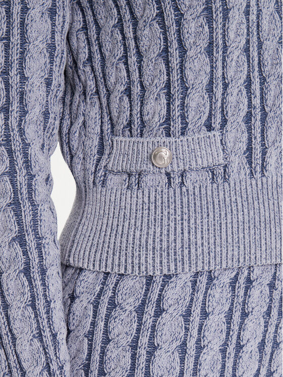 Guess Guess Cardigan W5YR15 Z3OU0 Albastru Regular Fit