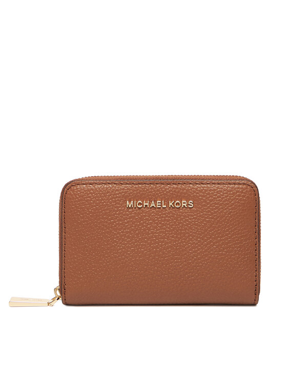 Portofel Mic de Damă MICHAEL Michael Kors Jet Set 32F9GJ6D0L Maro