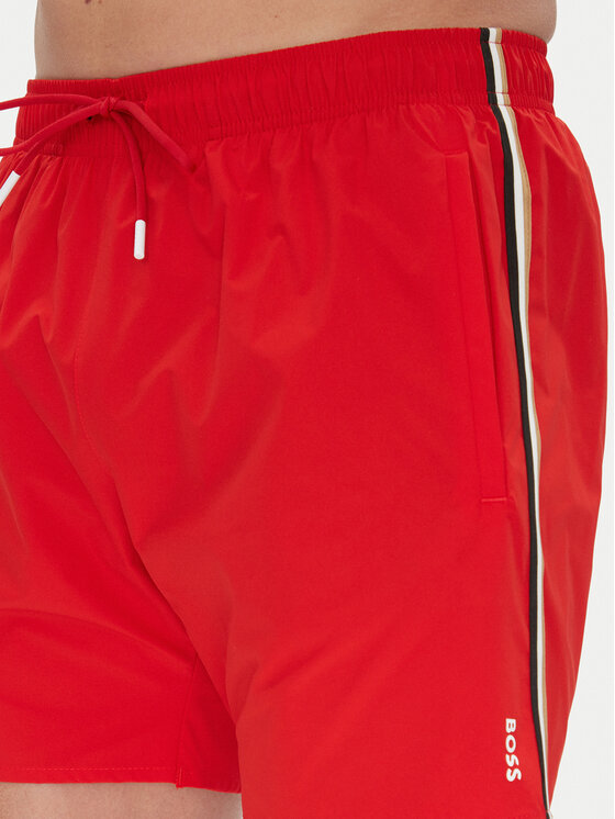 BOSS BOSS Badeshorts Iconic 50491594 Rot Regular Fit