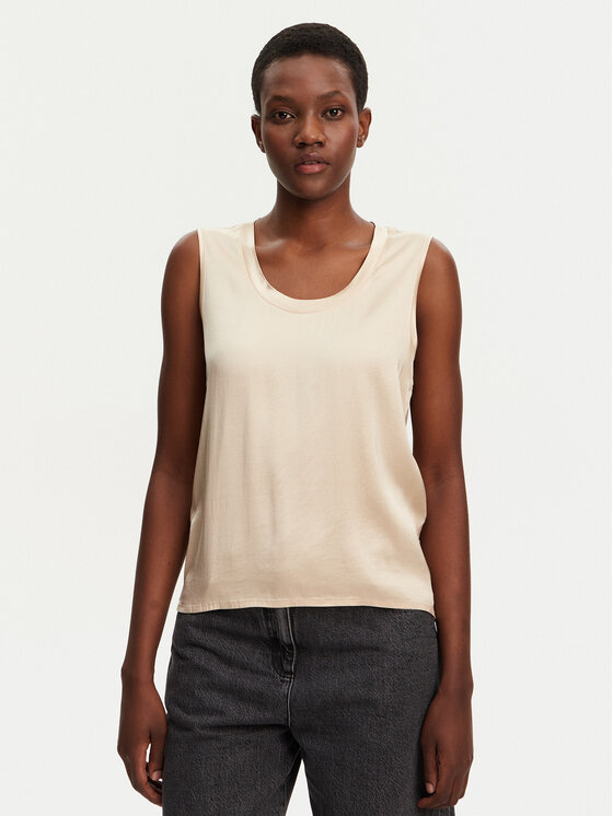 ViCOLO ViCOLO Palaidinė TD0006 Smėlio Relaxed Fit