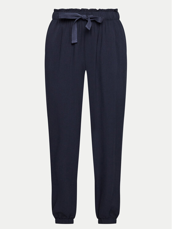 Deha Deha Spodnji del trenirke A00636 Mornarsko modra Regular Fit