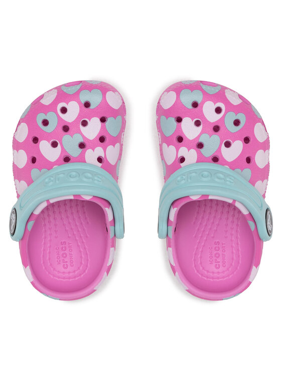 Crocs Crocs Klapki Classic Easy Icon Clog 207592 Różowy