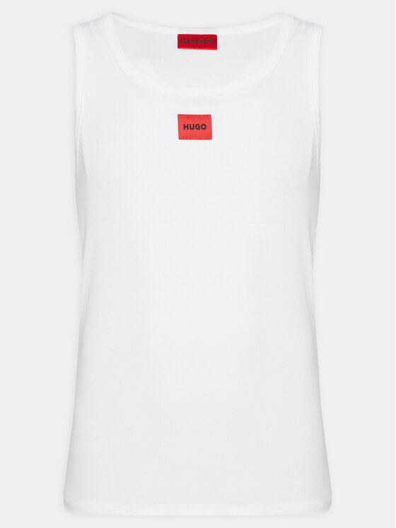 HUGO Hugo Tank top Edge 50515657 Bijela Regular Fit