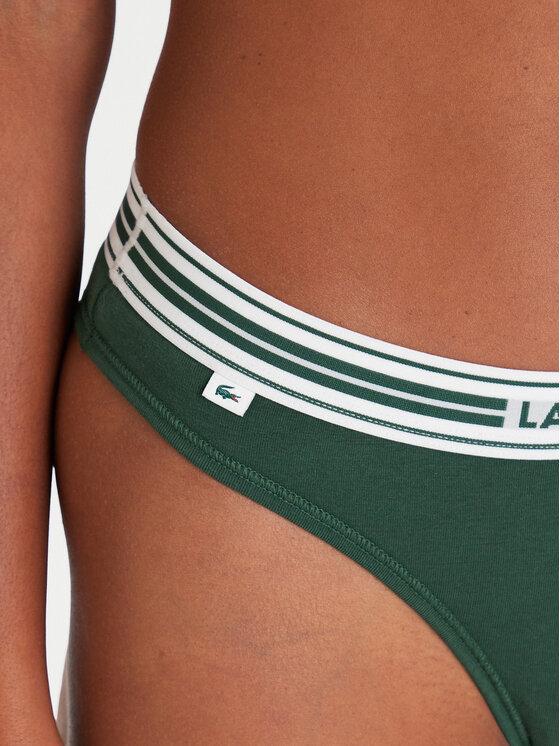 Lacoste Lacoste Стрінги 8F5198 Зелений