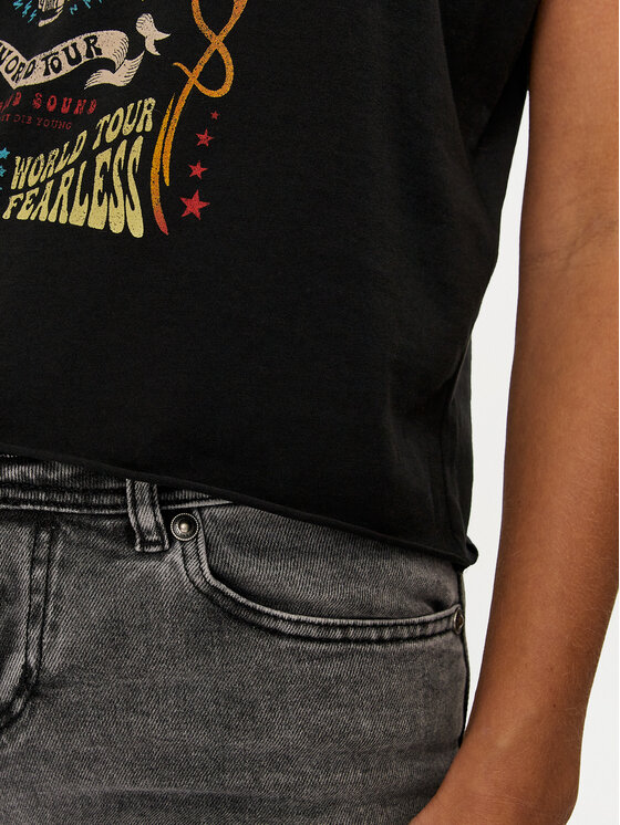 Noisy May Noisy May Top Max 27033890 Nero Regular Fit