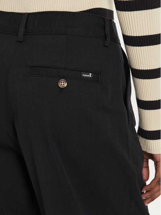 Levi's® Levi's® Παντελόνι υφασμάτινο A7535-0003 Μαύρο Wide Leg
