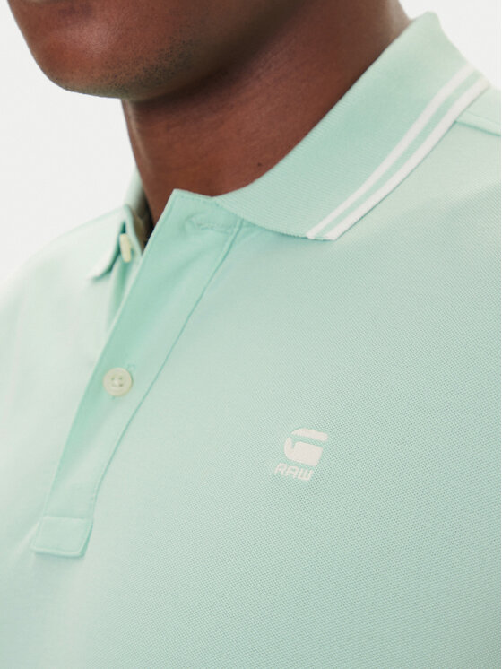 G-Star Raw G-Star Raw Polo Dunda D17127-5864 Verde Slim Fit