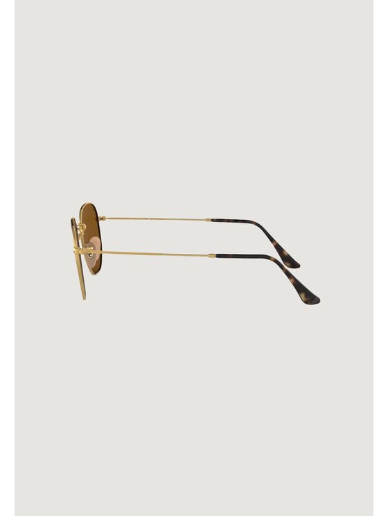 Ray-Ban Ray-Ban Okulary przeciwsłoneczne HEXAGONAL – UNISEX Złoty