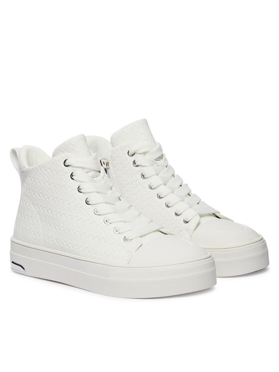 DKNY DKNY Sneakers aus Stoff Yaser K1611427 Weiß