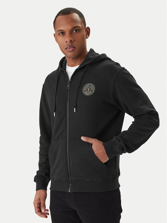 Versace Jeans Couture Versace Jeans Couture Sweatshirt 80GAIT03 CF01T Schwarz Regular Fit