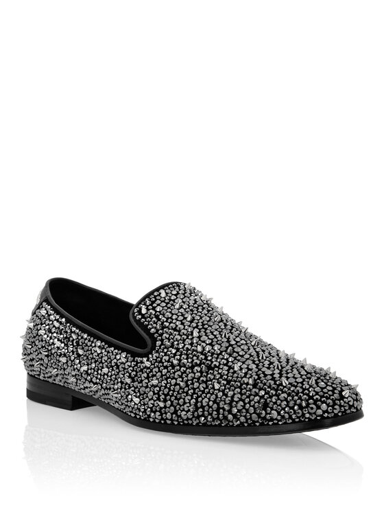 PHILIPP PLEIN PHILIPP PLEIN Mokasyny 12049 Czarny