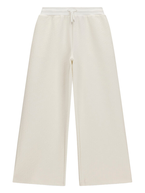 Guess Guess Pantaloni da tuta J6BB06 K5880 Crema Regular Fit