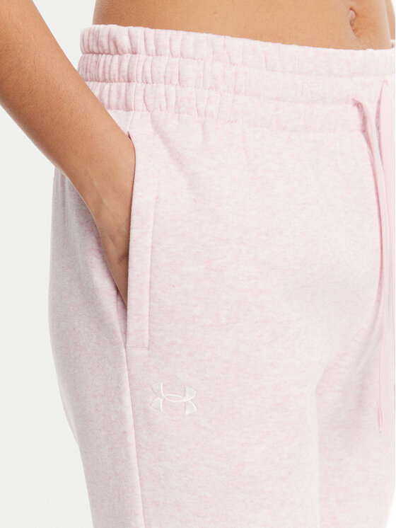 Under Armour Under Armour Pantaloni trening Ua Rival Fleece Jogger 1379438 Roz Loose Fit