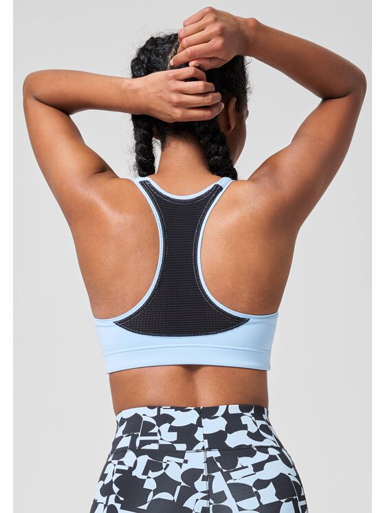 Casall Casall Biustonosz sportowy Iconic Sports Bra Błękitny