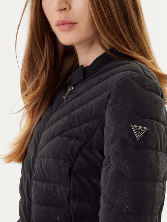 Guess Guess Übergangsjacke W5YL13 WHDQ0 Schwarz Regular Fit