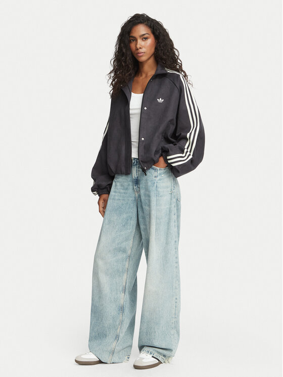 adidas adidas Hanorac Adilenium Season 6 LH1919 Negru Loose Fit