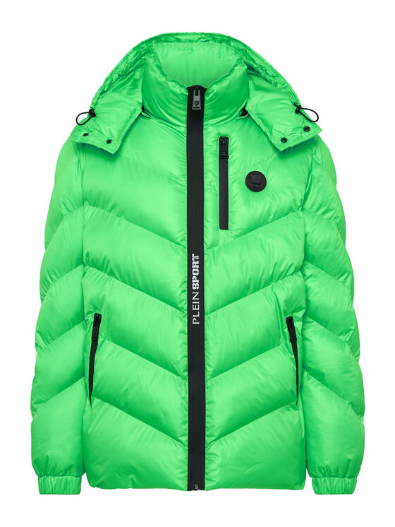 Plein Sport Plein Sport Zimní bunda 53 Zelená Regular Fit