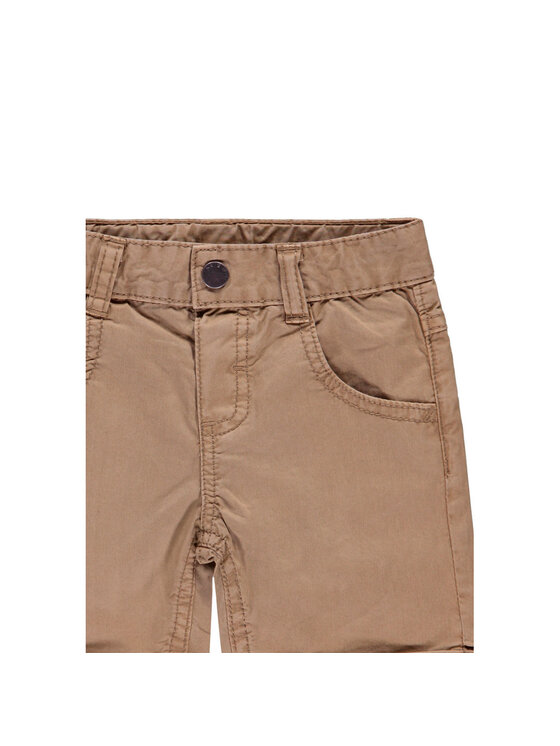 Kanz Kanz Szorty materiałowe 1912655-6022 Brązowy Basic Fit