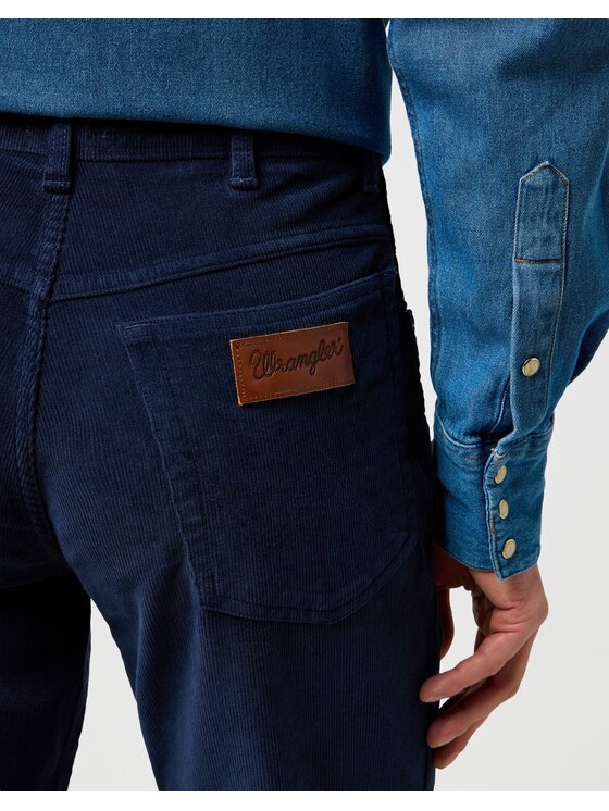Wrangler Wrangler Jeansy TEXAS SLIM Niebieski Slim Fit