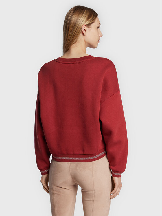 Felpa Roxi W2BQ07 K9Z21 Bordeaux Relaxed Fit