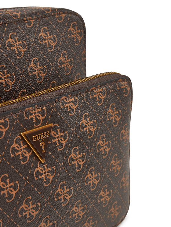 Guess Guess Мъжка чантичка HMMILO P5222 Кафяв