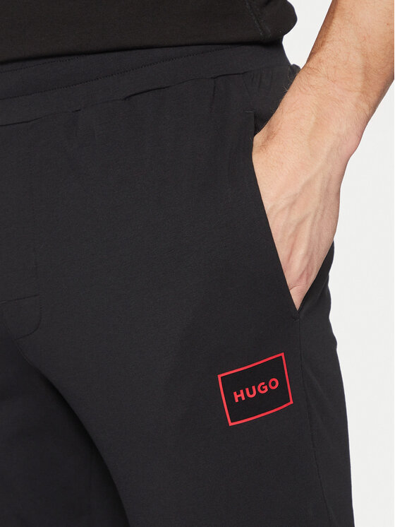HUGO Hugo Melegítő alsó 50525246 Fekete Regular Fit